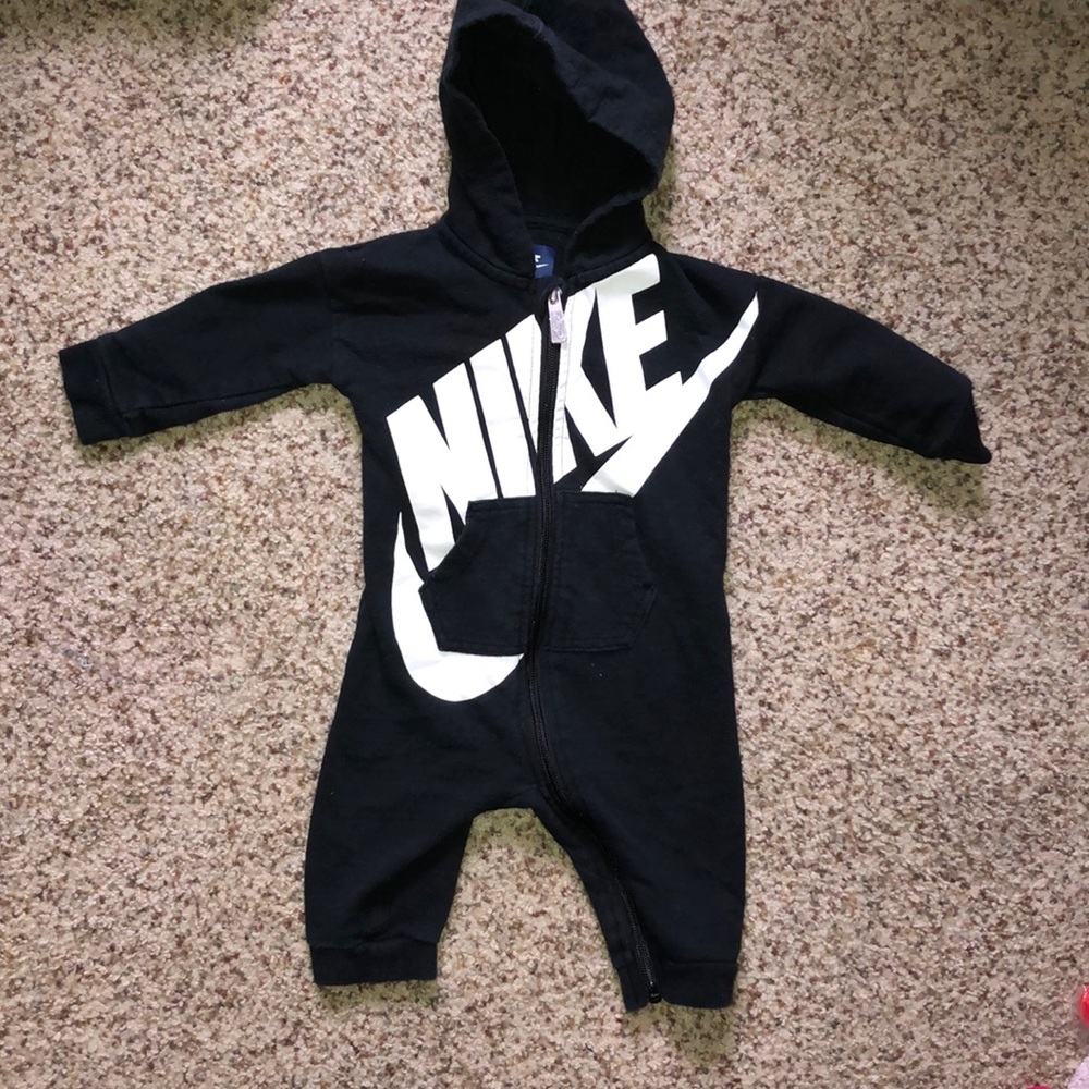 Zip up one piece outfit